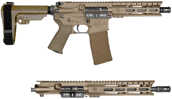 AR15 Pistol 5.56x45mm 7