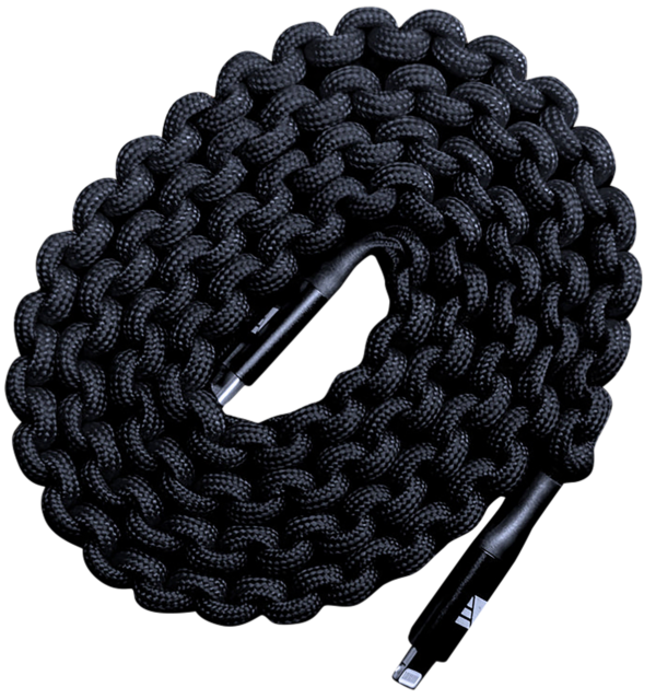 Lightening-C Paracord Black