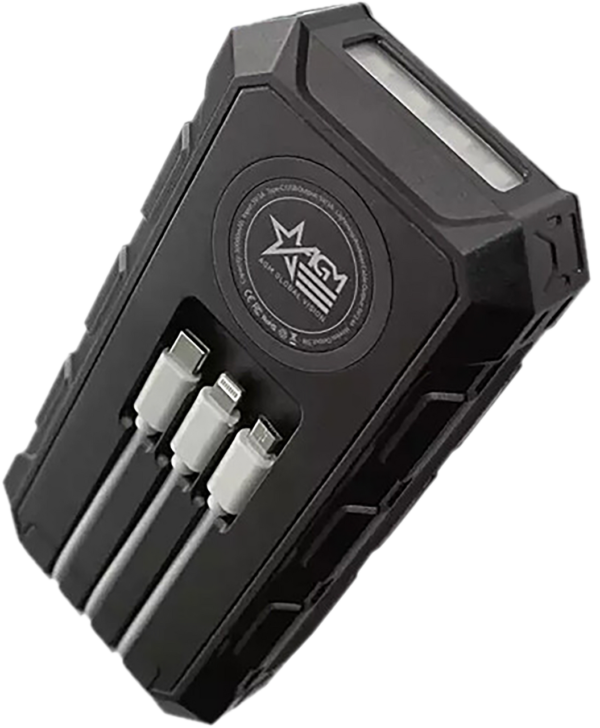Solar Power Bank Black 5V